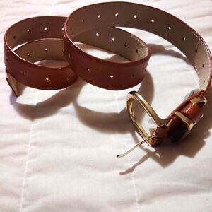 Steve Madden Leather Belt Mens Size 42